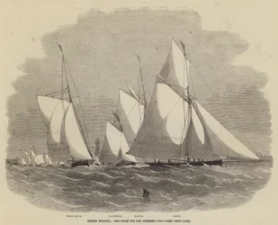 Boston Regatta, the Start for the Member